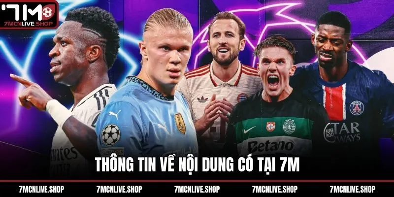 Thông tin về nội dung có tại 7M